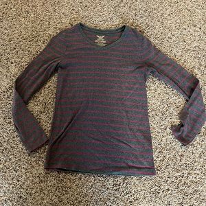 Women’s top! Pink and grey!